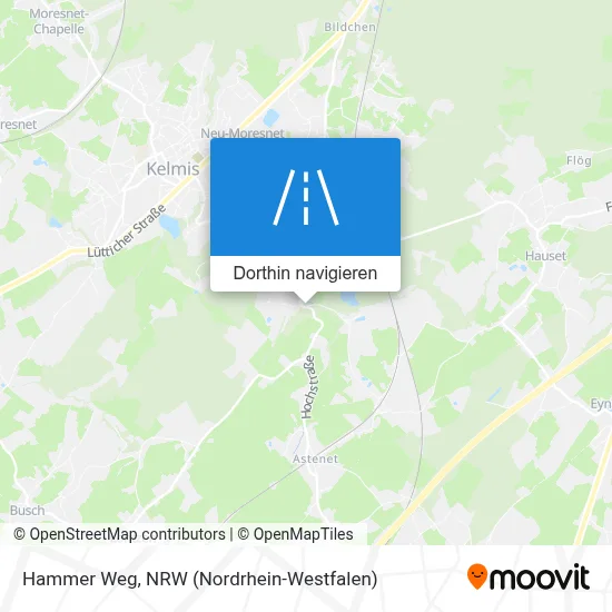 Hammer Weg Karte