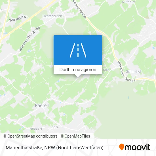 Marienthalstraße Karte