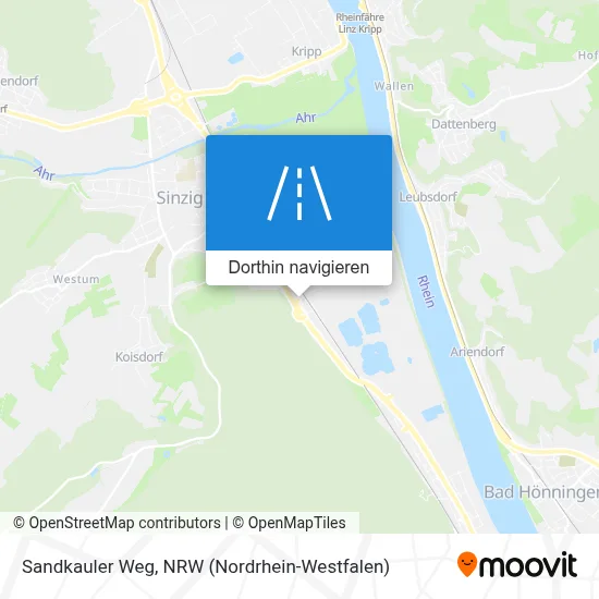 Sandkauler Weg Karte