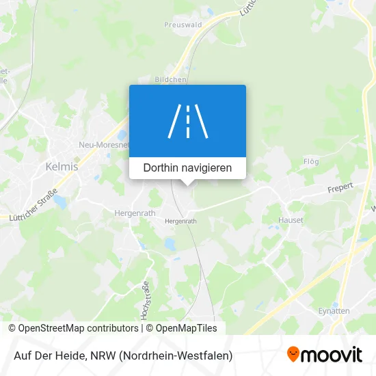 Auf Der Heide Karte
