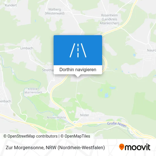 Zur Morgensonne Karte