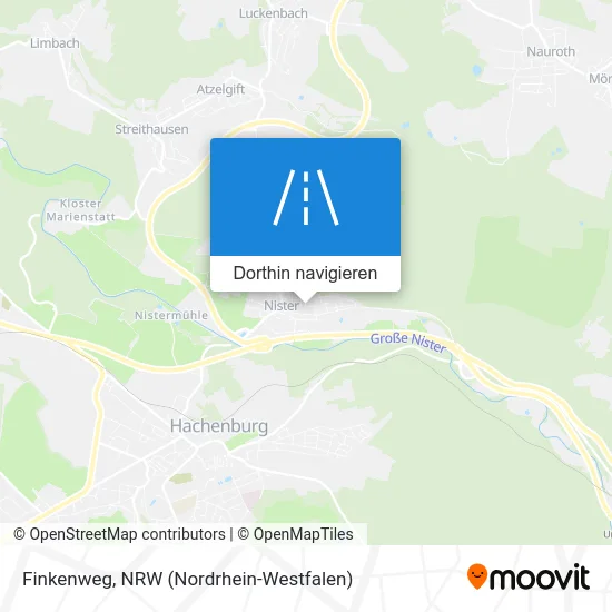 Finkenweg Karte