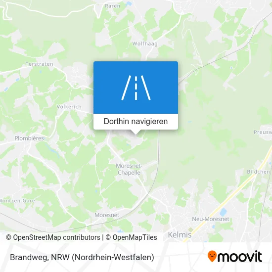 Brandweg Karte