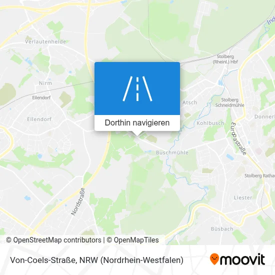 Von-Coels-Straße Karte