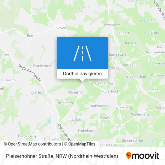 Pleiserhohner Straße Karte