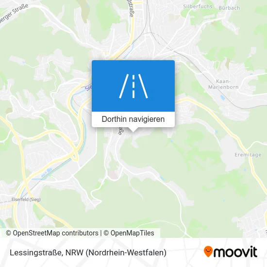 Lessingstraße Karte