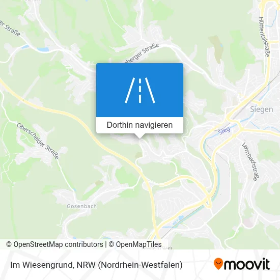 Im Wiesengrund Karte