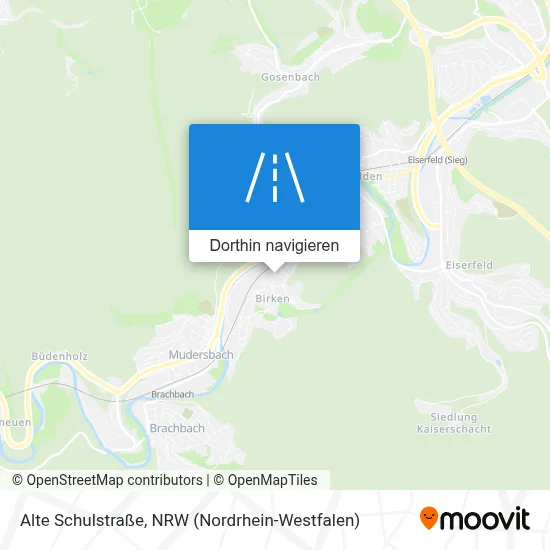 Alte Schulstraße Karte