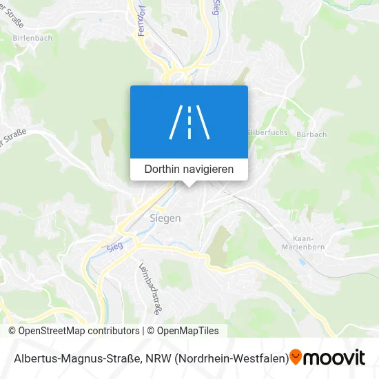 Albertus-Magnus-Straße Karte