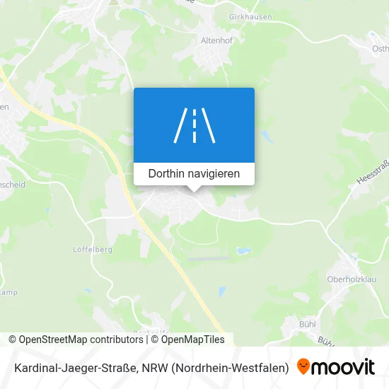 Kardinal-Jaeger-Straße Karte