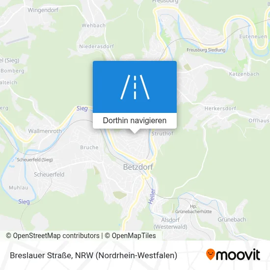 Breslauer Straße Karte