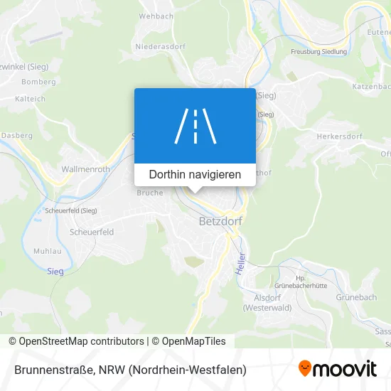 Brunnenstraße Karte