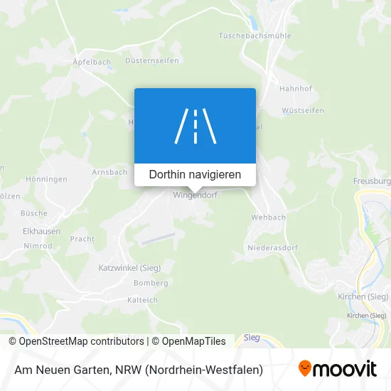 Am Neuen Garten Karte