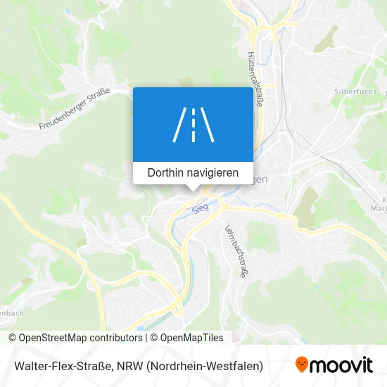 Walter-Flex-Straße Karte