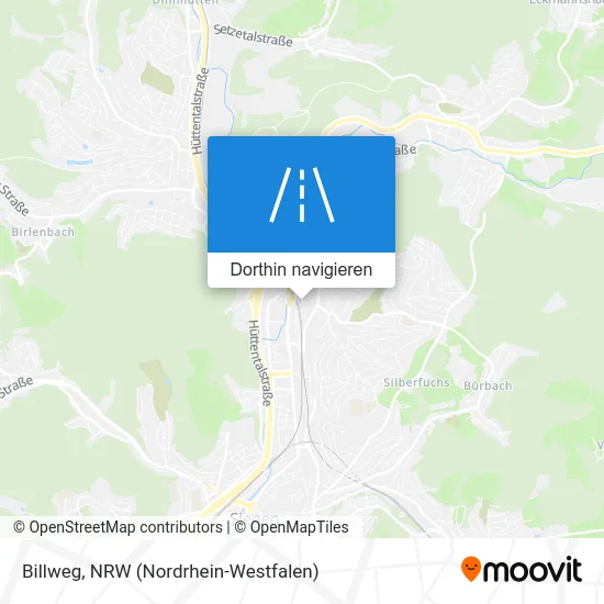 Billweg Karte
