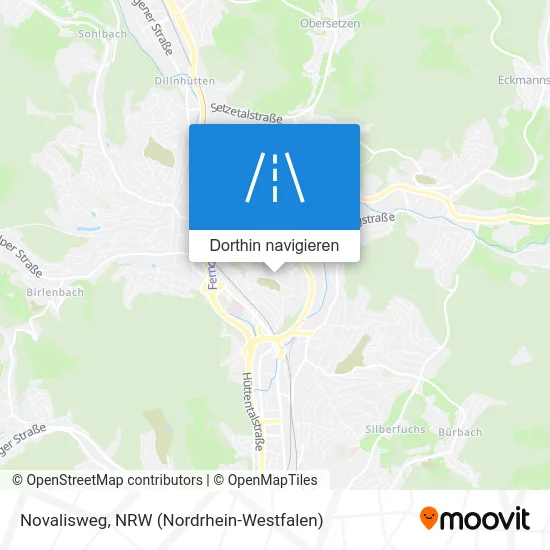 Novalisweg Karte