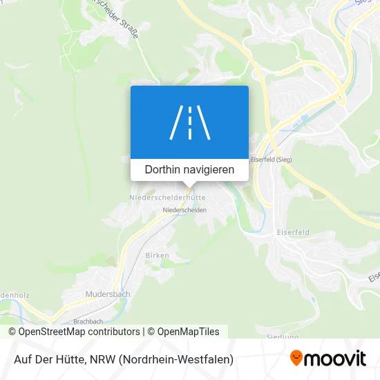 Auf Der Hütte Karte