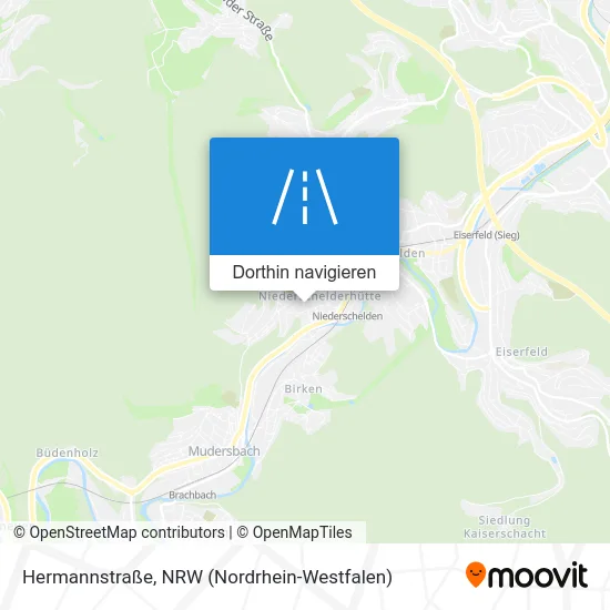 Hermannstraße Karte