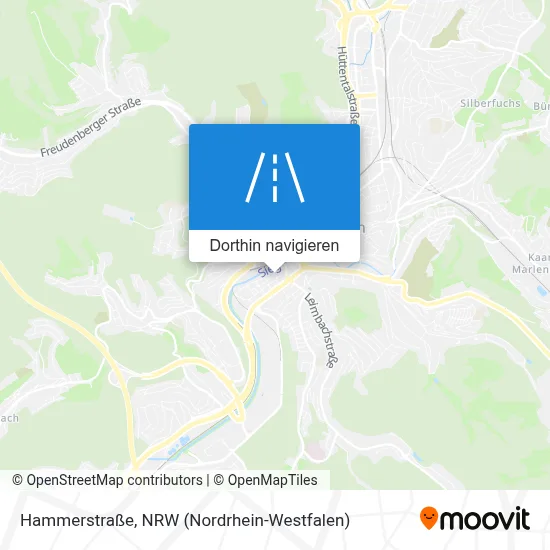 Hammerstraße Karte