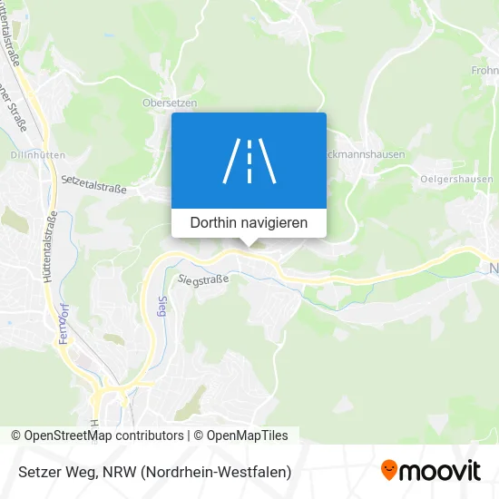 Setzer Weg Karte