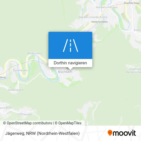 Jägerweg Karte