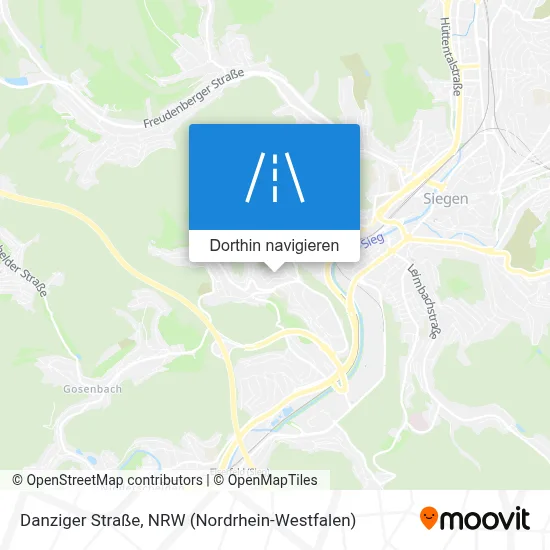 Danziger Straße Karte