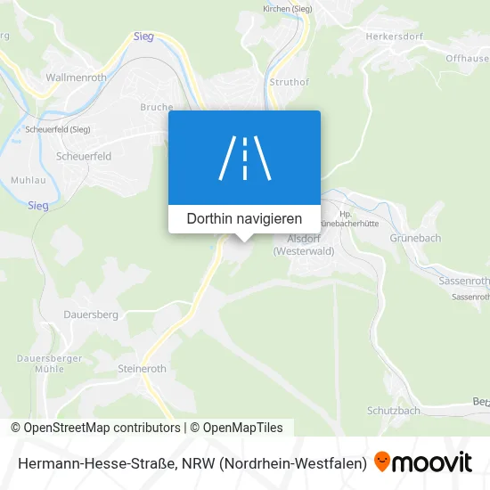 Hermann-Hesse-Straße Karte