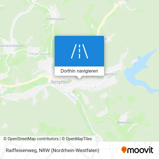 Raiffeisenweg Karte