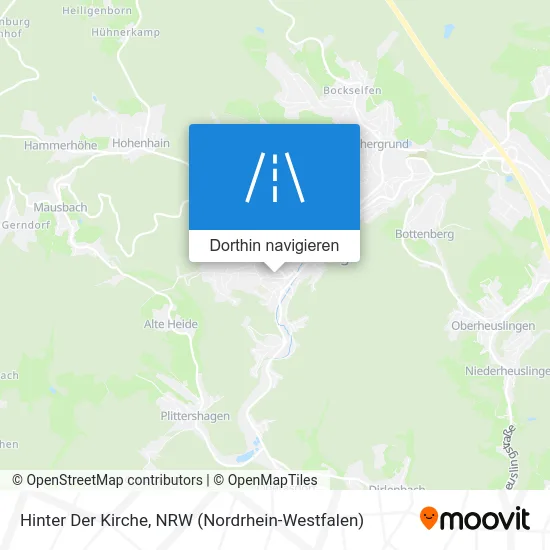 Hinter Der Kirche Karte