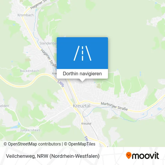 Veilchenweg Karte