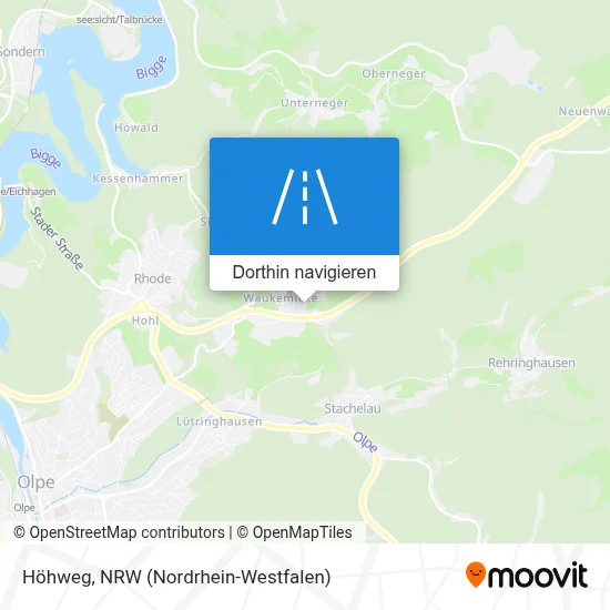 Höhweg Karte