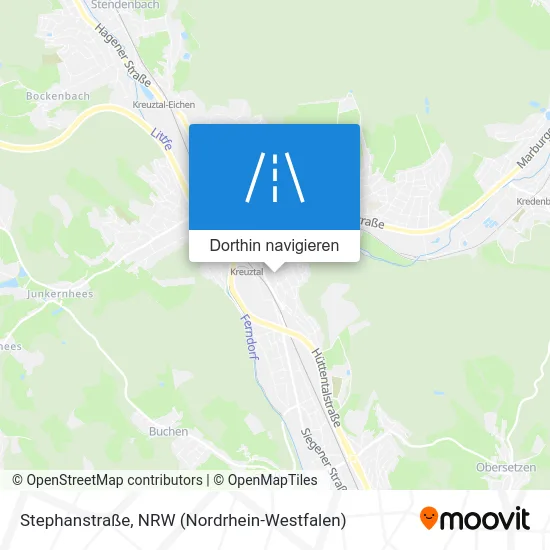 Stephanstraße Karte