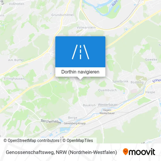 Genossenschaftsweg Karte