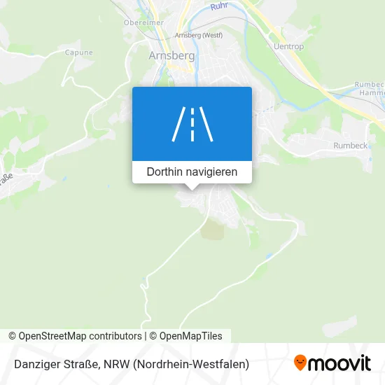 Danziger Straße Karte