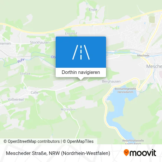 Mescheder Straße Karte