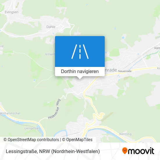 Lessingstraße Karte