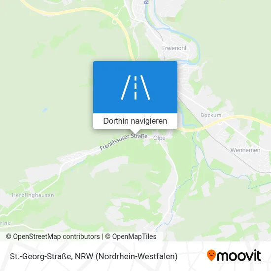 St.-Georg-Straße Karte