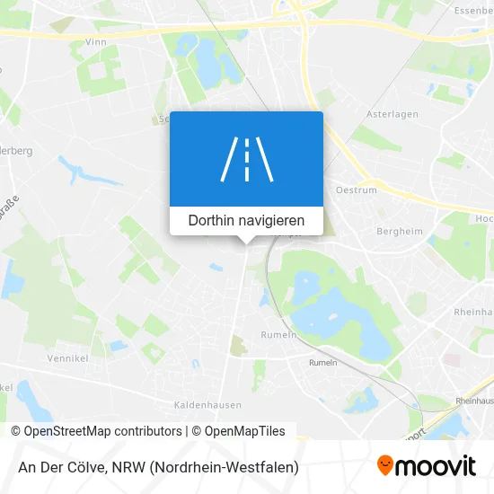 An Der Cölve Karte