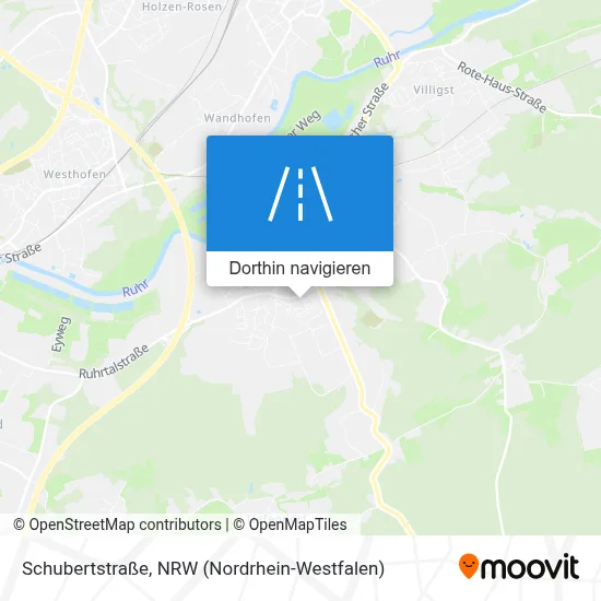 Schubertstraße Karte