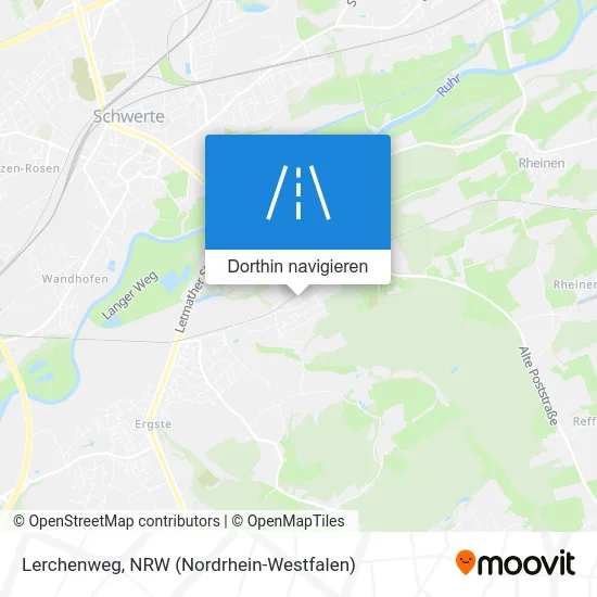 Lerchenweg Karte