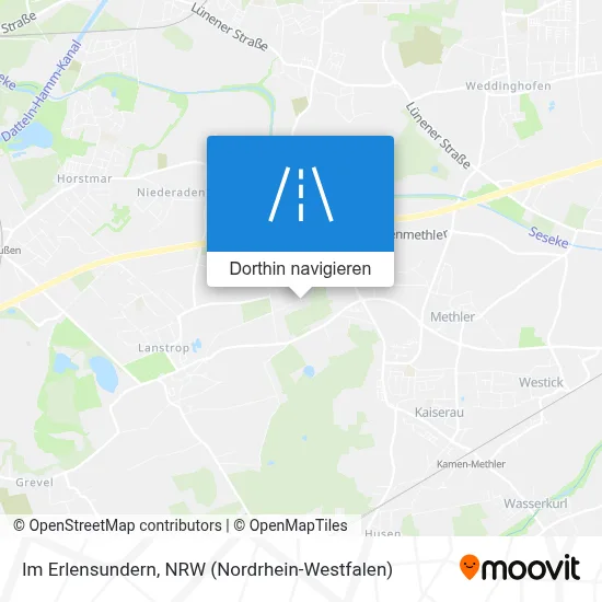 Im Erlensundern Karte