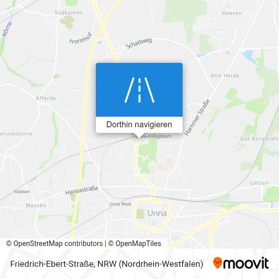 Friedrich-Ebert-Straße Karte