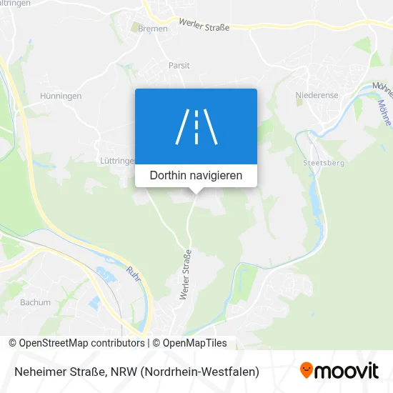Neheimer Straße Karte