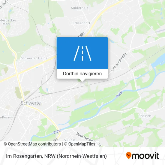 Im Rosengarten Karte