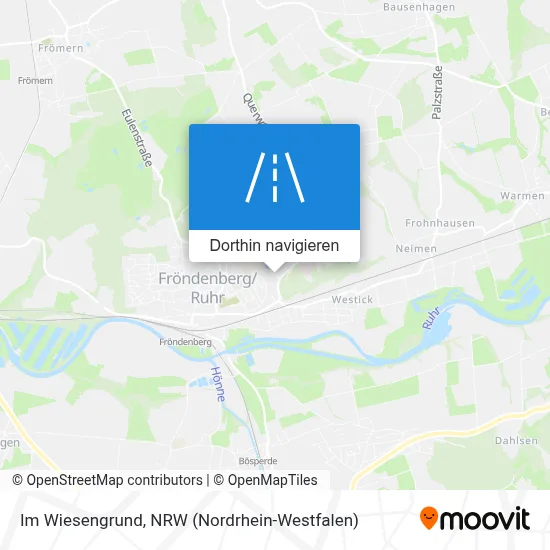 Im Wiesengrund Karte