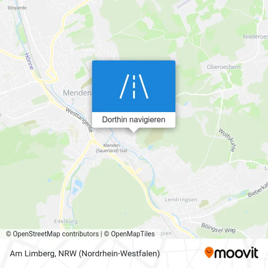 Am Limberg Karte