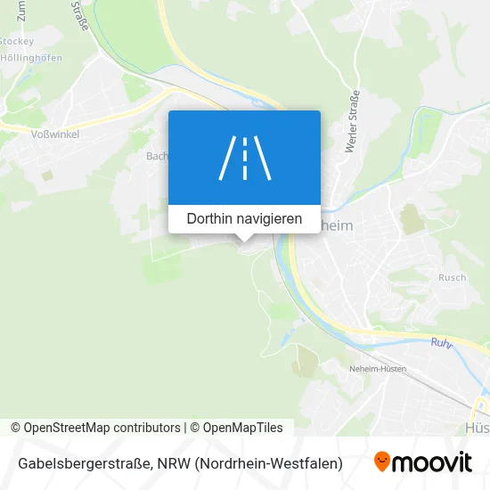 Gabelsbergerstraße Karte