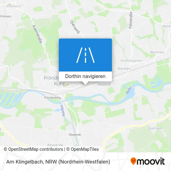 Am Klingelbach Karte