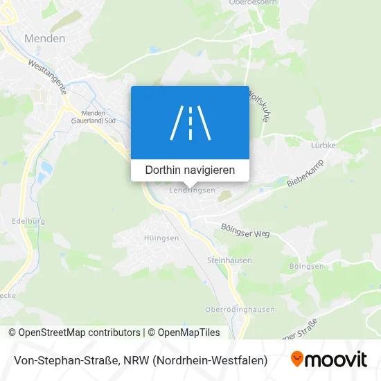 Von-Stephan-Straße Karte