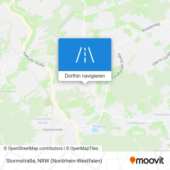 Stormstraße Karte
